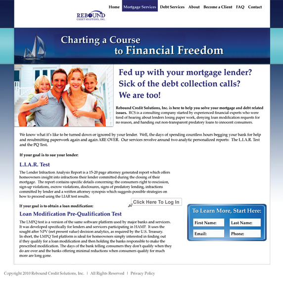 This website is horribly aligned. Notice the left side of the page is much heavier than the right. The fonts are not all aligned correctly and the picture is has no padding (white space) around it like the paragraphs do. The logo in the navbar seems to be floating randomly and would be much better being aligned in the middle and to the left. The information box and button seems to have no alignment with any other element on the page. The footer at the bottom of the page is even mis-aligned because it is too far to the left when it should be align with the left side of the containing div above it.